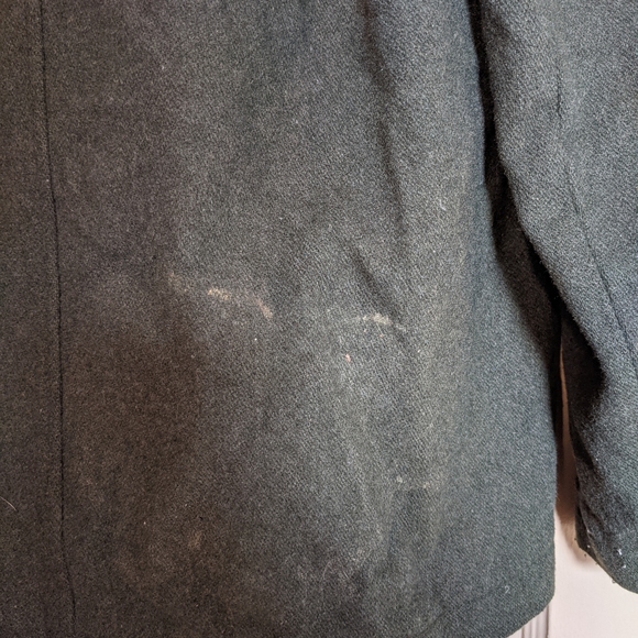 SOLD ✅ Gap Size L Wool Coat Green - Picture 3 of 9